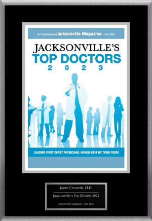 Mitchell Terk, MD: Jacksonville Magazine Top Doctors 2023