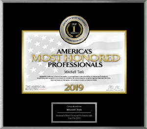 America's Most Honored Professionals 2019 Top 1 %