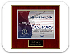 Mitchell Terk, MD: America's Most Honored Doctors - Top 5% 2021