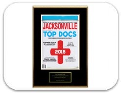 Jacksonville Magazine Top Doctor 2105 banner
