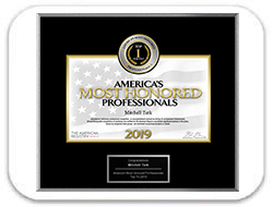 Mitchell Terk, MD: Awarded America's Most Honored Professionals 2019 - Top 1%