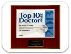 Mitchell Terk, MD is awarded 2013 Top 10 Doctors Award