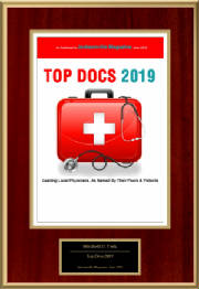 DR. MITCHELL TERK - JACKSONVILLE MAGAZINE TOP DOCTOR 2019
